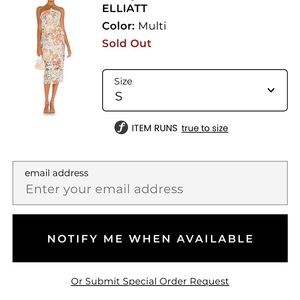 Elliatt Floral Lace Midi Dress - Cream and Orange